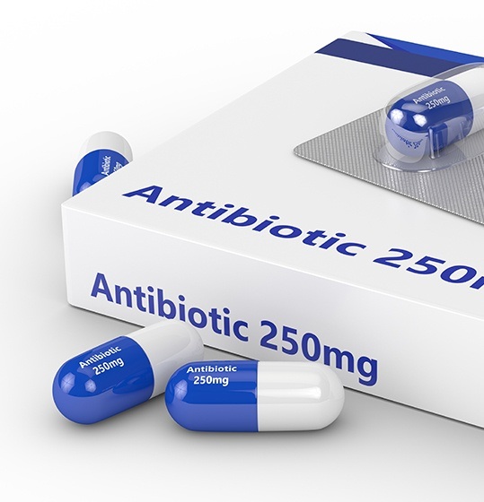 Antibioitc pill packs